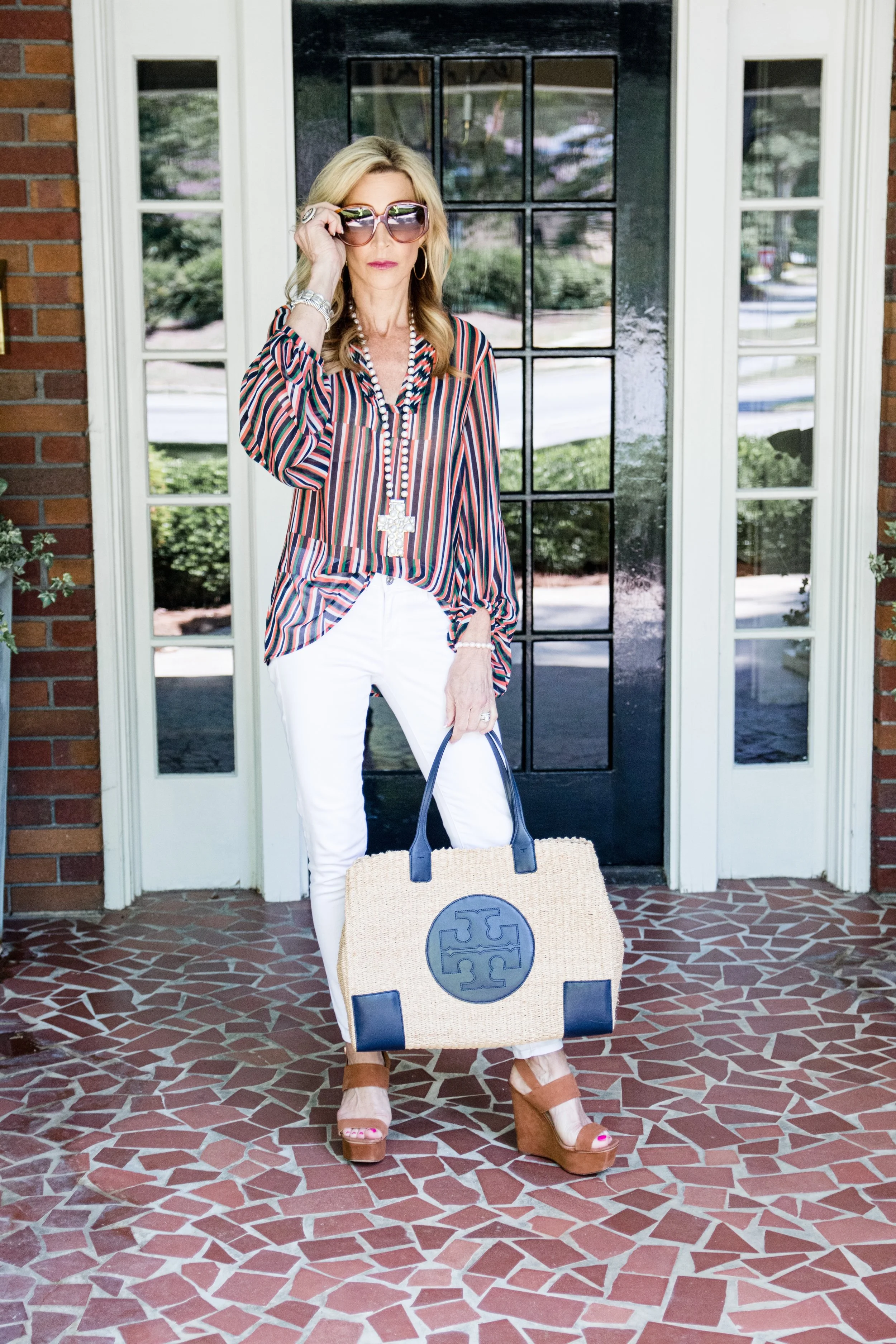 デニム・ジーパン TORY BURCH WHITE DENIM JEANS デニム・ジーパン TORY BURCH WHITE DENIM JEANS High-Rise
